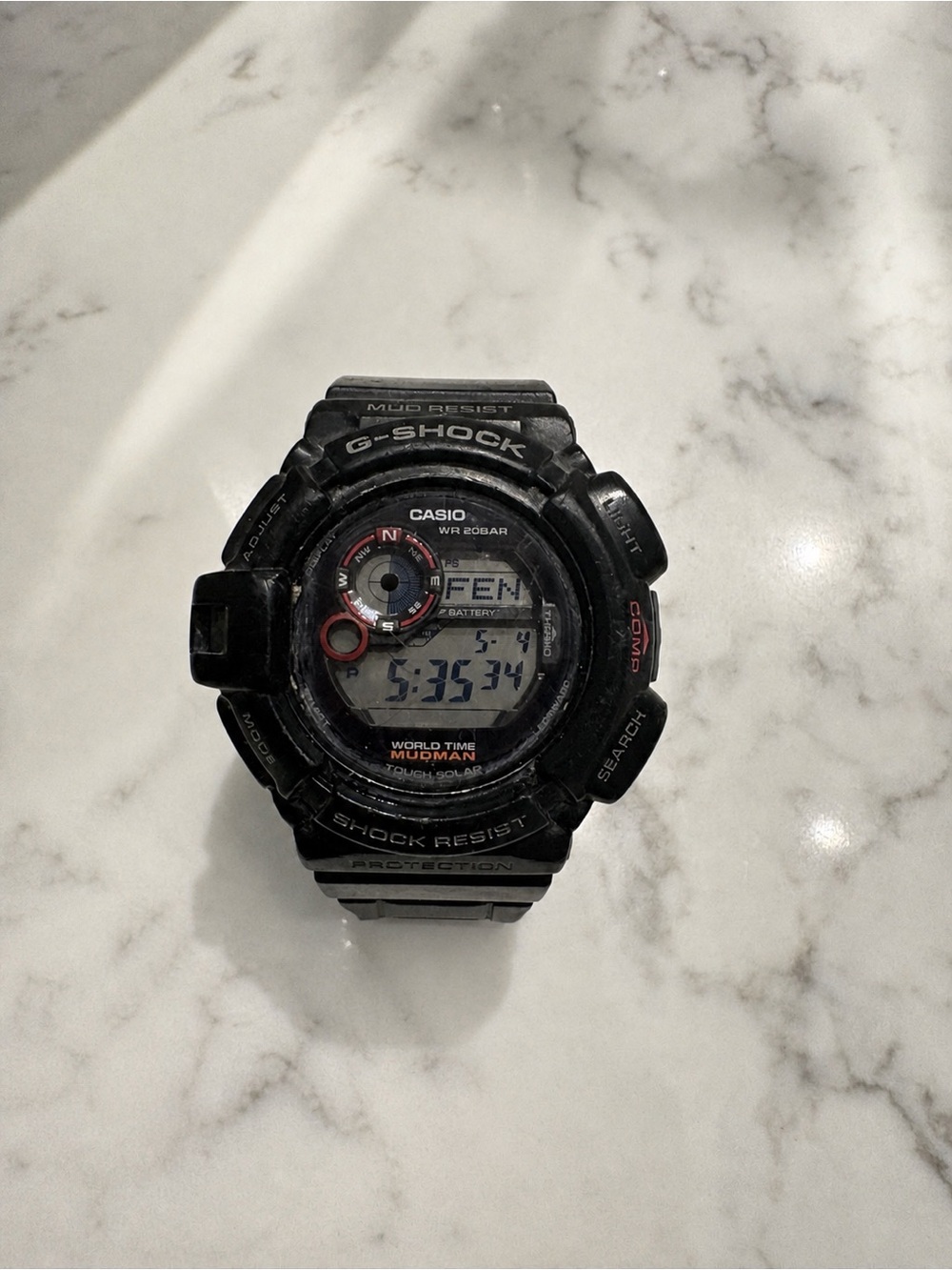 Casio G-Shock Mudman Tough Solar Watch | 200M Water Resistant
